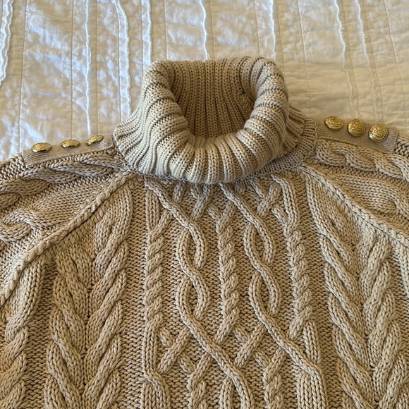 Holland Cooper Cable Knit Sweater M - Picture 3 of 8